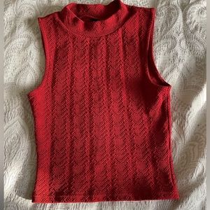 H&M Divided Burnt Orange Top Size Small